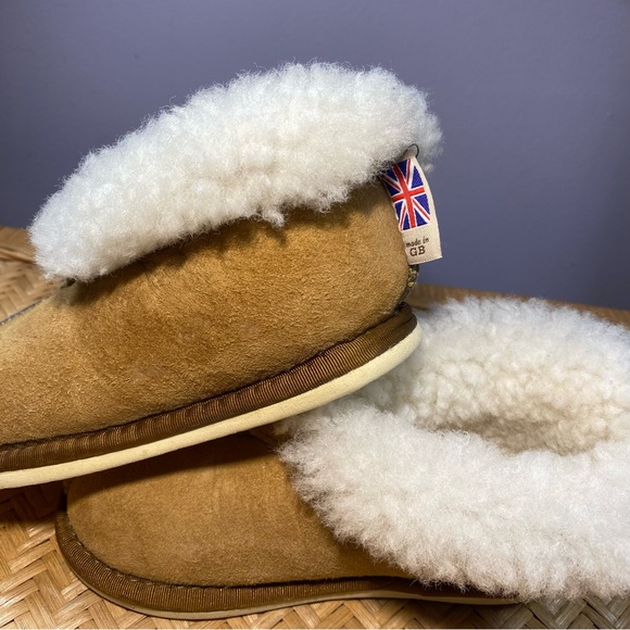 Celtic & Co. Kids' Sheepskin Slippers - Bootees - Picture 9 of 11